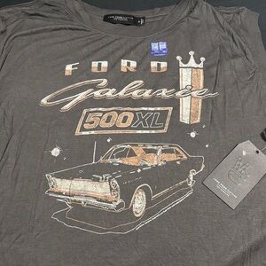 Junk Food Clothing Ford Galaxie 500XL Tank Top - Dark Gray